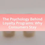 The Psychology Behind Loyalty Programs: Why Consumers Stay